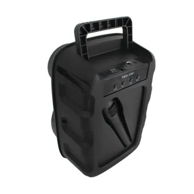 Микрофон для караоке с Bluetooth-динамиком 5 Вт, заряжаемый через USB, с поддержкой TF, FM и AUX, tv и электроника ad в Риге 7