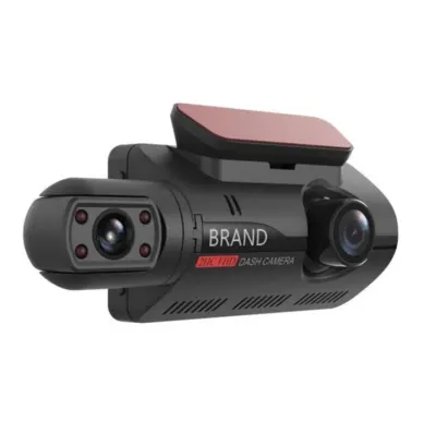 Car dashcam with 2 cameras (1080P, HD, front and rear cameras with 2 lenses..., video and security systems ad in Riga 8