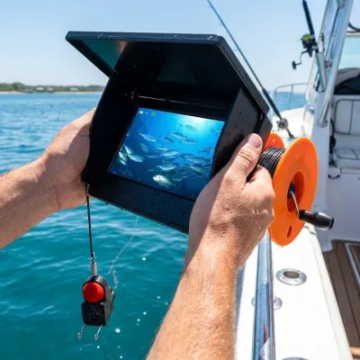 Underwater camera for anglers, 15 m, video and security systems ad in Riga 3