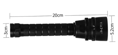 Cree XM-L T6 Underwater LED Flashlight, 5 LEDs, furniture and interior, lighting ad in Riga 8