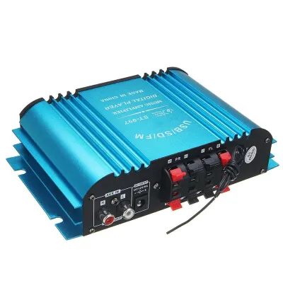 Hi-Fi 350W Audio Amplifier, 4 Channels, FM Radio, USB, tv and electronics ad in Riga 6