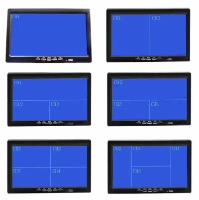 12V/24V Monitor, designed for 4 cameras, video and security systems ad in Riga 6