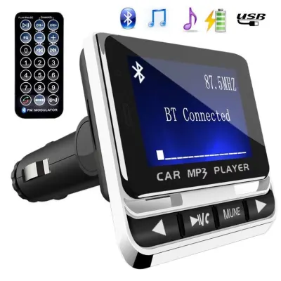 Bluetooth Wireless Car FM Modulator/Transmitter, MP3 Player with 2..., accessories and smart devices ad in Riga 3