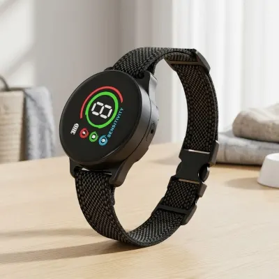 Mini Dog Anti-Bark Collar (Gentle — Vibration and Ultrasound, No Electric Shocks), optics, hearing aids, health aids ad in Riga 1
