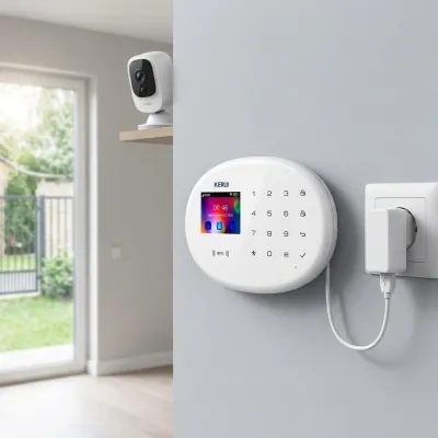 Wireless WiFi and GSM Alarm System with Camera, video and security systems ad in Riga 2