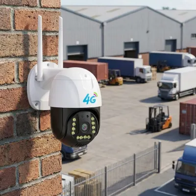 4G GSM Video Surveillance Camera with a SIM Card (viewable via a phone, ..., video and security systems ad in Riga 2