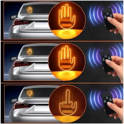 LED gesture sign for a car with a remote control, toys ad in Riga 10