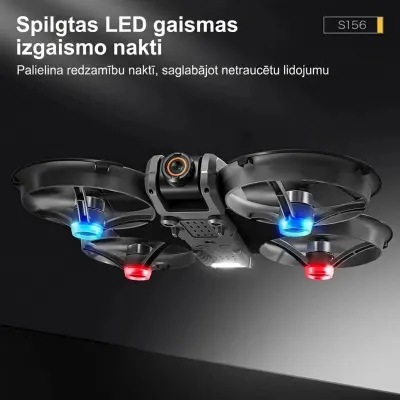 SkyMaster S156 4.5-inch HD Pro Drone with Optical Flow and Two Cameras, toys ad in Riga 6