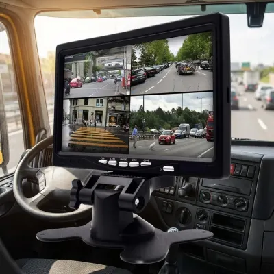 12V/24V Monitor, designed for 4 cameras, video and security systems ad in Riga 2