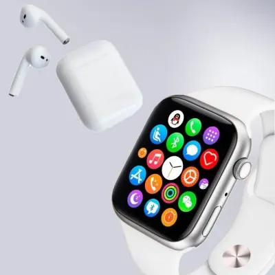 Smart Watch T55 Pro Max Smartwatch + Headphones, accessories and smart devices ad in Riga 2