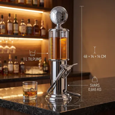 Alcohol server (beer, wine, vodka), furniture and interior, lighting ad in Riga 2