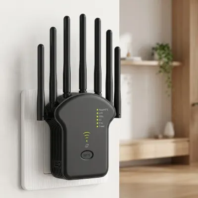 Wifi signāla pastiprinātājs 5G 2,4G 800Mbps, tv un elektronika sludinājums Rīgā 2
