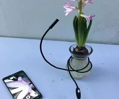 Kamera - endoskops - zonde Micro USB, slēdzams pa tiešo pie telefona, video un drošības sistēmas sludinājums Rīgā 4