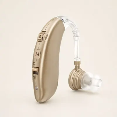 Digital Rechargeable Behind-the-Ear Hearing Amplifier with Adjustable Volume..., optics, hearing aids, health aids ad in Riga 4
