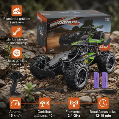 A fast, radio-controlled car with suspension and a sturdy design..., tv and electronics ad in Riga 4