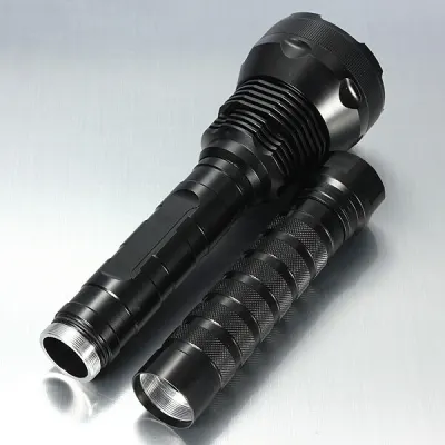 Ultrafire LED Flashlight, 18,000 lm, 15x CREE XM-L T6, with Batteries, furniture and interior, lighting ad in Riga 3