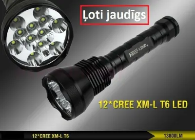 Galvas lukturis ar x9 Cree diodēm, akumulatoru un lādētāju, sporta nodarbības, inventārs, piederumi sludinājums Rīgā 3