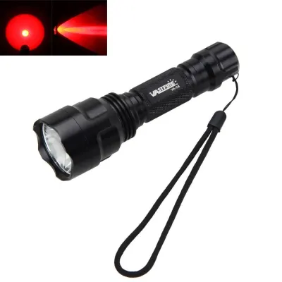 Hunting flashlight with RED light. Set includes: Flashlight, battery, charger,..., furniture and interior, lighting ad in Riga 5