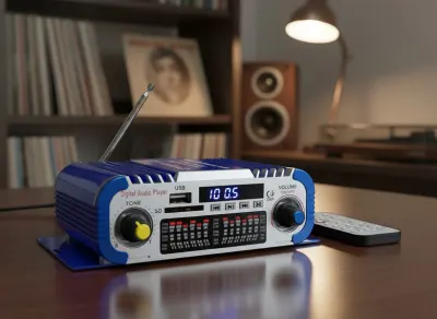 Audio pastiprinātājs 4 kanālu 12v (4Ω 3900W x 2 Ch, RMS Power Output 4Ω 120W x 4 Ch), tv un elektronika sludinājums Rīgā 2