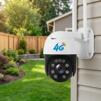 5x Zoom, 4G Video Surveillance Camera with SIM Card (5MP camera, controllable from..., video and security systems ad in Riga 6