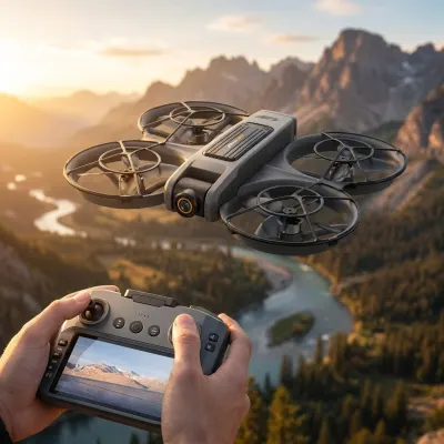 SkyMaster S156 4.5-inch HD Pro Drone with Optical Flow and Two Cameras, toys ad in Riga 8