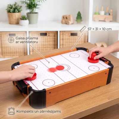IZPĀRDOŠANA - Gaisa hokejs 57 x 31 x 10 cm, rotaļlietas sludinājums Rīgā 2