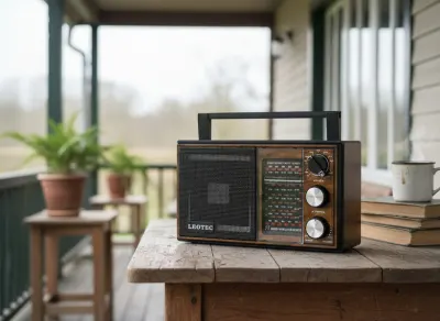 Fm radio 'Leotec Retro', 4 joslas, 15W, tv un elektronika sludinājums Rīgā 3