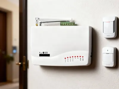 GSM Alarm System with SIM Card, 2 Sensors, and 2 Remotes, video and security systems ad in Riga 5