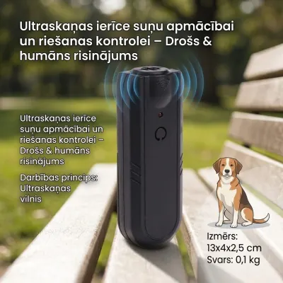 Ultrasonic Dog Deterrent,  animal feed, products and services ad in Riga 2