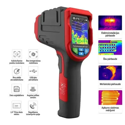 Thermal Camera -10–400℃ (1024p, 3 different scanning modes), video and security systems ad in Riga 6