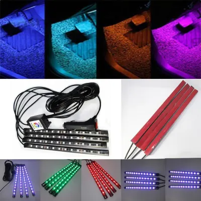 Car LED RGB Neon-Style Lighting, Bluetooth, 10W, 12V, Waterproof, furniture and interior, lighting ad in Riga 9