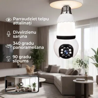 Outdoor Security IP Camera with Dual Lenses and 10x Digital Zoom (iCam 365)..., video and security systems ad in Riga 2