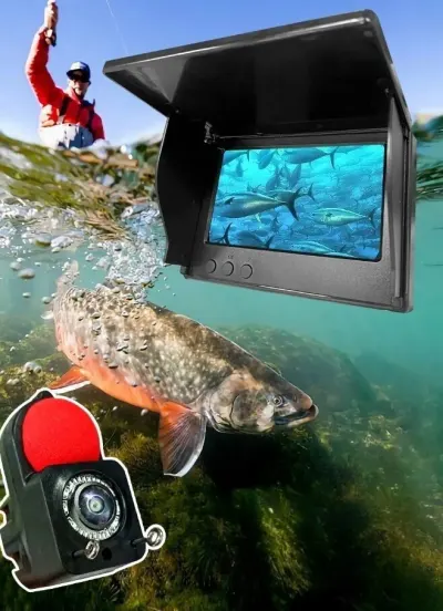 Underwater camera for anglers, 15 m, video and security systems ad in Riga 5
