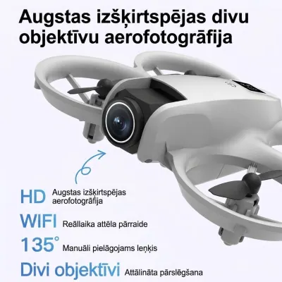 I1 PRO 4K Beginner Drone with Optical Stabilization and a Foldable Design, video and security systems ad in Riga 4