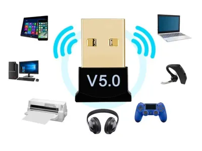 Адаптер Bluetooth 5.0 USB-ключ, аксессуары и умные устройства ad в Риге 2