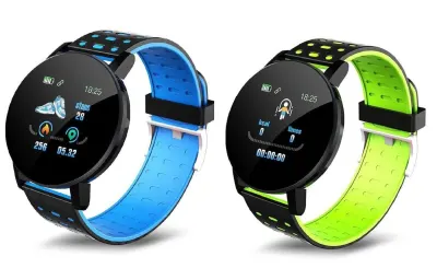 Viedā rokassprādze ID119 Plus Bluetooth 4.0 sirdsdarbiba miega monitors silikons, video un drošības sistēmas sludinājums Rīgā 1