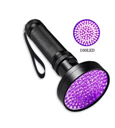 Powerful Ultraviolet Flashlight 100 MaxLed, sports activities, equipment, accessories ad in Riga 8