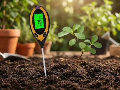 4-in-1 Soil Moisture Meter (temperature, light, pH, moisture), furniture and interior, lighting ad in Riga 6