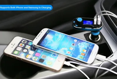 Bluetooth transmiteris Blue/Black 2 in1 charger, aksesuāri un viedierīces sludinājums Rīgā 3