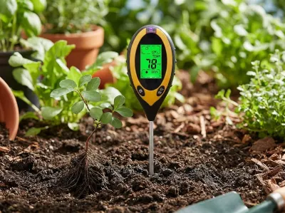 4-in-1 Soil Moisture Meter (temperature, light, pH, moisture), furniture and interior, lighting ad in Riga 5