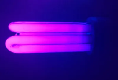 220V 25W UV lamp, E27 ultraviolet lamp, furniture and interior, lighting ad in Riga 5
