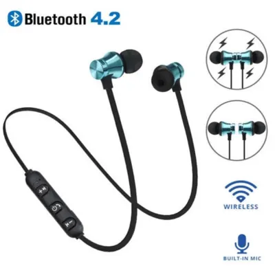 Bluetooth 4.2 stereo bezvadu austiņas ar mikrofonu, aksesuāri un viedierīces sludinājums Rīgā 2