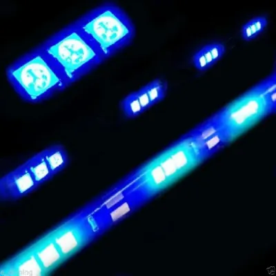 Automašīnas LED apgaismojuma komplekts 4x30cm zils 5050 ūdensdrošs, mēbeles un interjers, apgaismojums sludinājums Rīgā 5