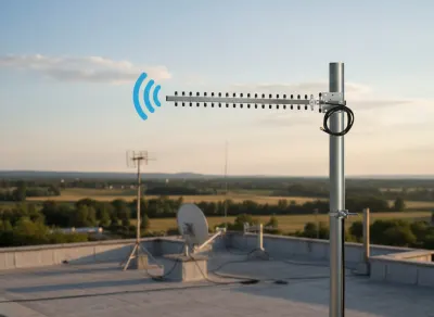 Wifi antena rūterim (stiprāka signāla izplatīšanai) 2.4GHz 25dbi rp-sma, 9m vads, tīkli un interneta aprīkojums sludinājums Rīgā 3