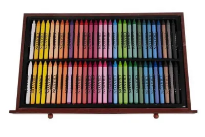 143-piece drawing set in a wooden case, accessories and supplies ad in Riga 8