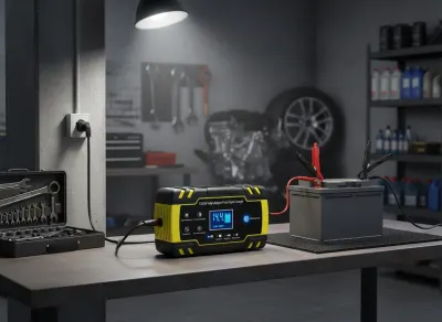 Akumulatora lādētājs 12/24v 8A, PRO (mašīnām, motocikliem, smagajai tehnikai), aksesuāri un viedierīces sludinājums Rīgā 1