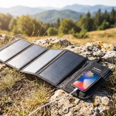 Telefona lādētājs SOLĀRAIS, 5v 900mAh x 3, aksesuāri un viedierīces sludinājums Rīgā 1