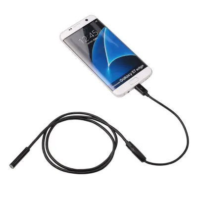Kamera - endoskops - zonde Micro USB, slēdzams pa tiešo pie telefona, video un drošības sistēmas sludinājums Rīgā 5