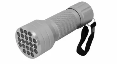 UV flashlight with 21 LEDs, furniture and interior, lighting ad in Riga 2