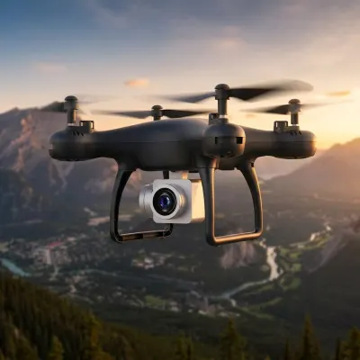 TENXIND 8S Drone with Camera and WiFi, Controlled via Phone—Perfect for Beginners, video and security systems ad in Riga 4